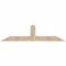 Ekena Millwork Portland Smooth Timber Gable Bracket, Douglas Fir, 72"W x 18"H x 1 1/2"D x 5 1/2"F, 6/12 Pitch GBW072X18X0206POR00SDF - alternate 1